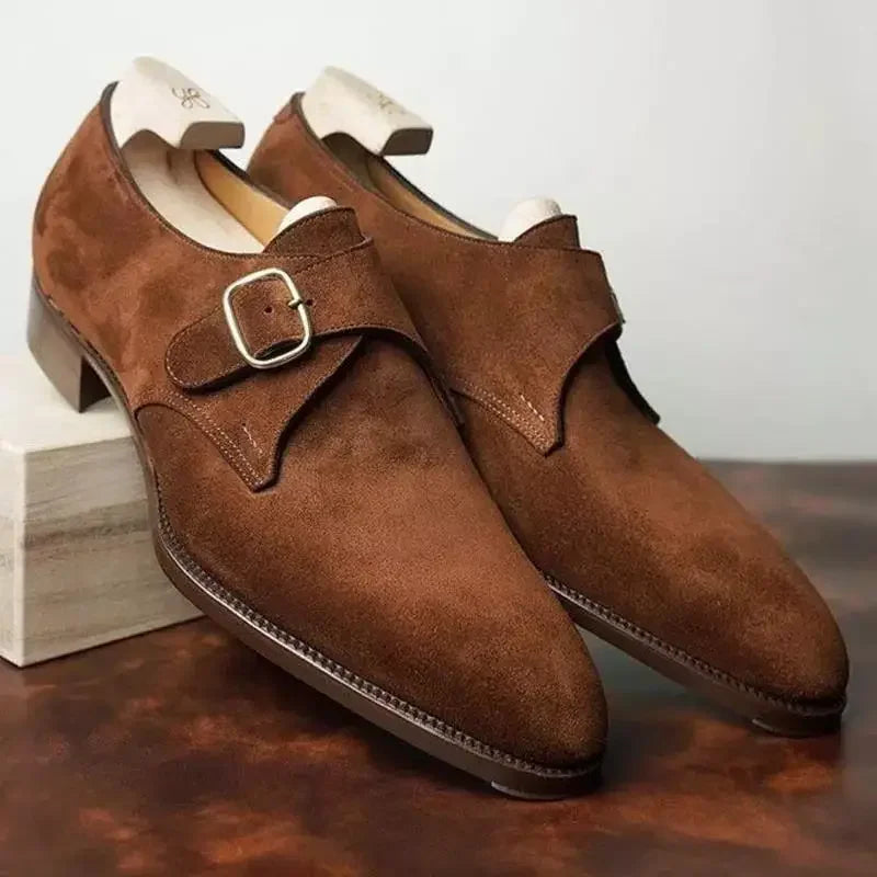 Chaussures De Mariage Élégantes Pour Homme En Cuir