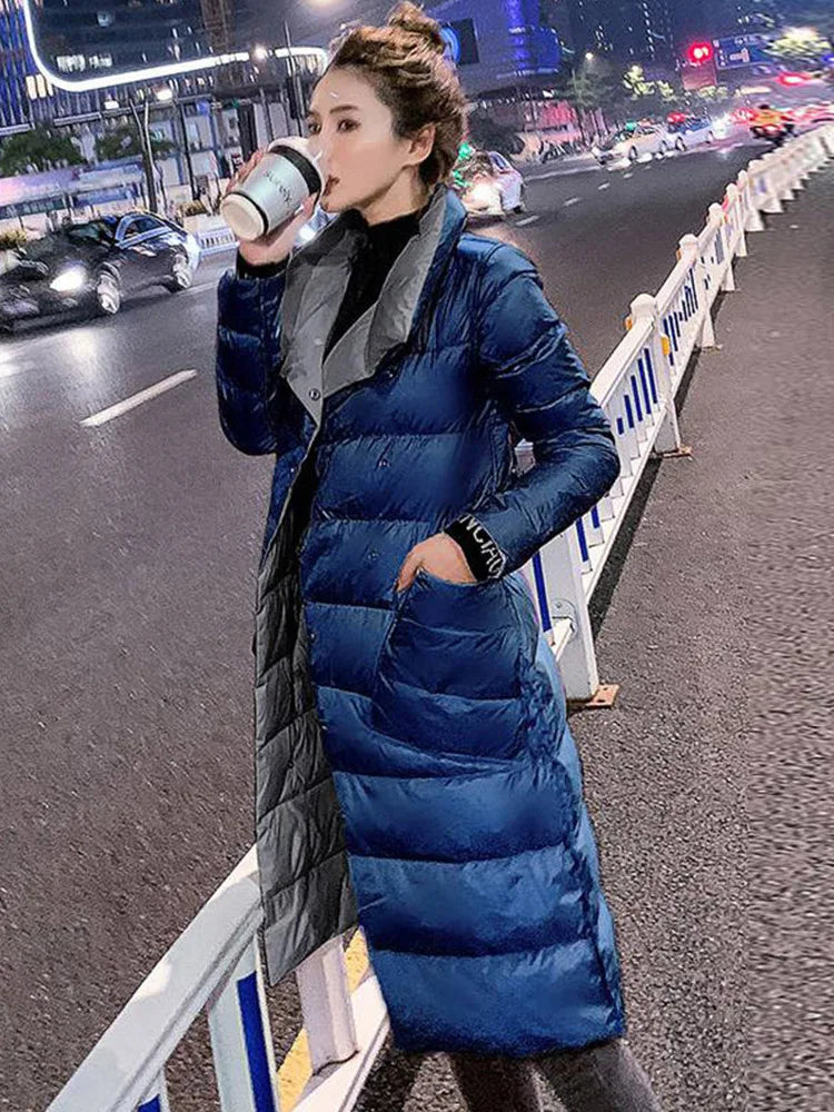 Veste Douillette Légère pour Femme avec Fermeture Éclair