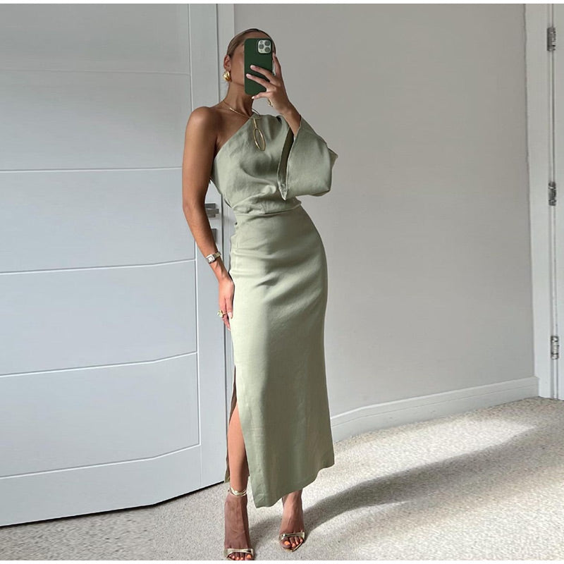 Robe Été Longue Fluide pour Femmes - LuxeStyle