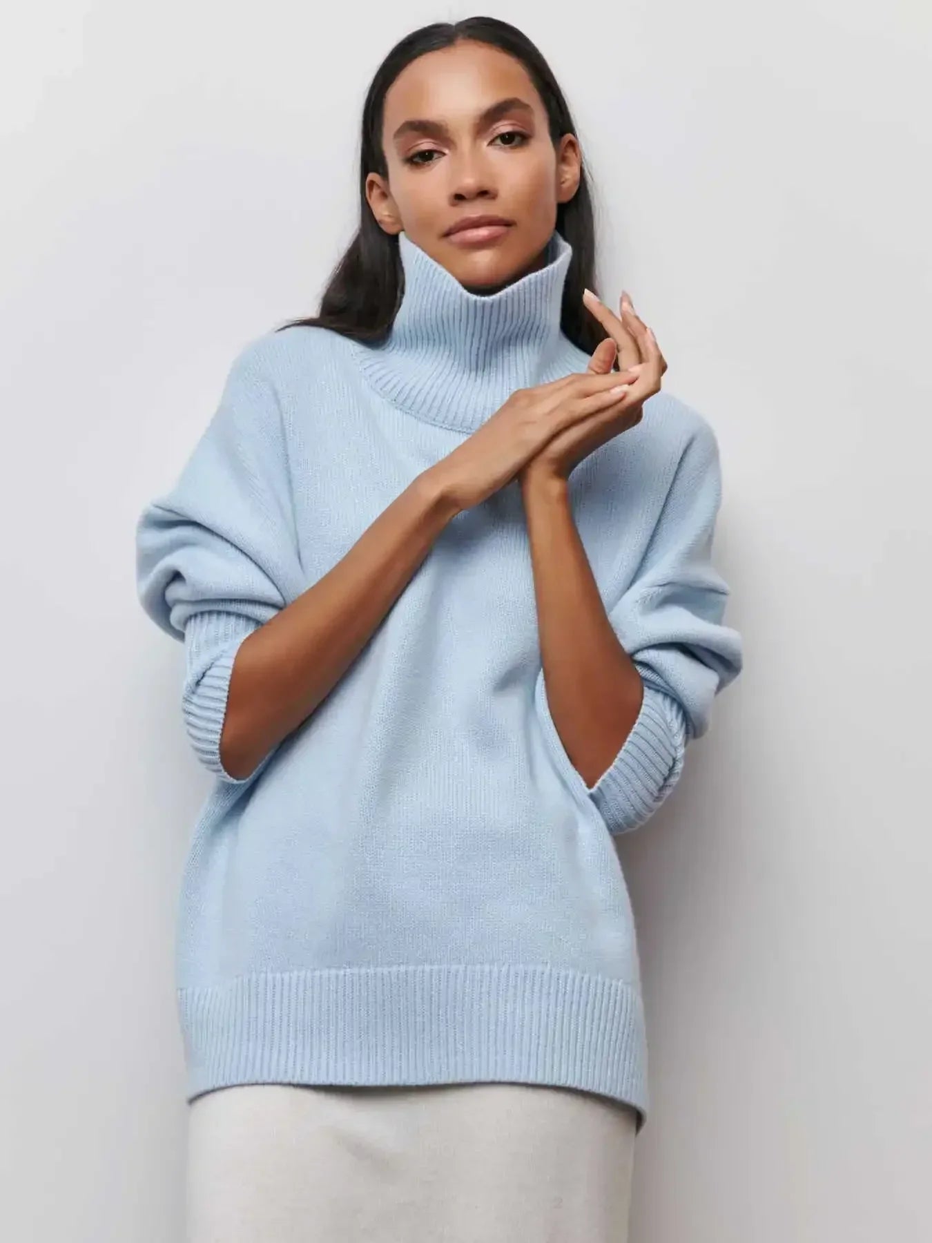 Pull Femme Oversize Confortable et Doux