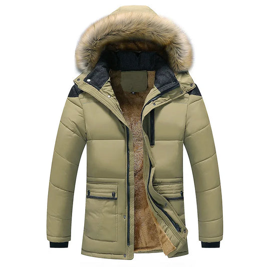 Doudoune Hivernale pour Homme avec Capuche - LuxeStyle