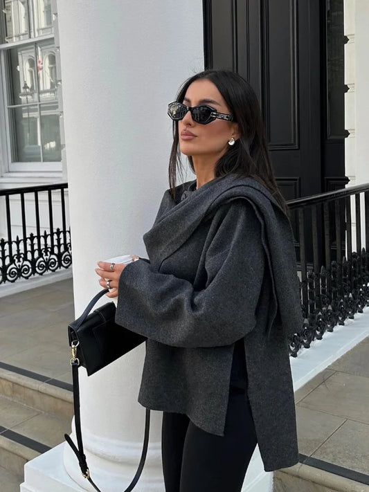 Veste féminine douce et chaude - LuxeStyle