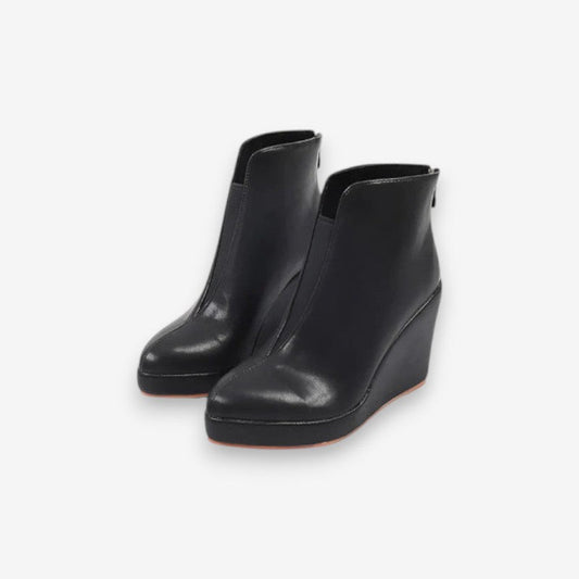 Bottes Féminines à Talon Haut et Bout Pointu Éclair - LuxeStyle