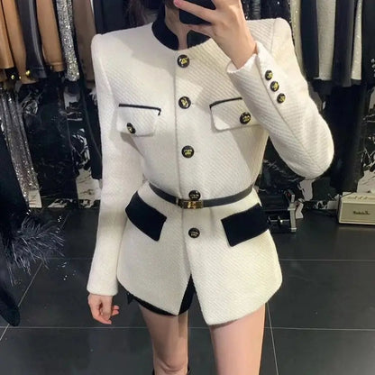 Blazer Élégant et Pratique pour Femme - LuxeStyle