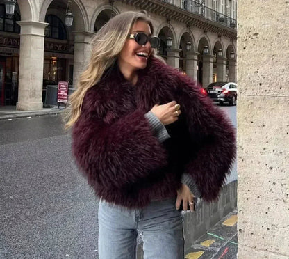 Veste Élégante à Manches Longues pour Femme Confortable - LuxeStyle