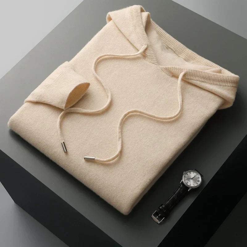 Sweat à capuche douillet hivernal