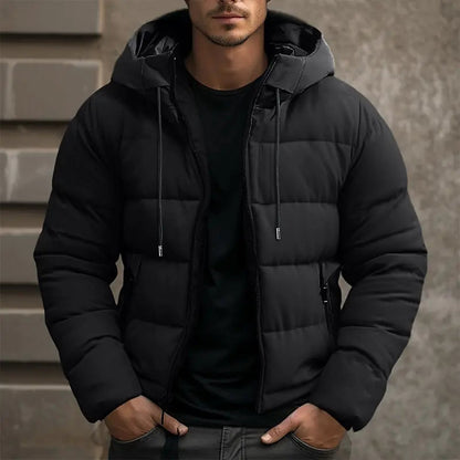 Veste de duvet chic avec capuche