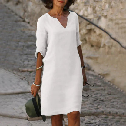 Wendy™ – Robe Longue Femme Élégante et Confortable pour le Printemps