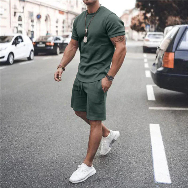 Tenue Été Homme – Chemise Décontractée & Short Slim