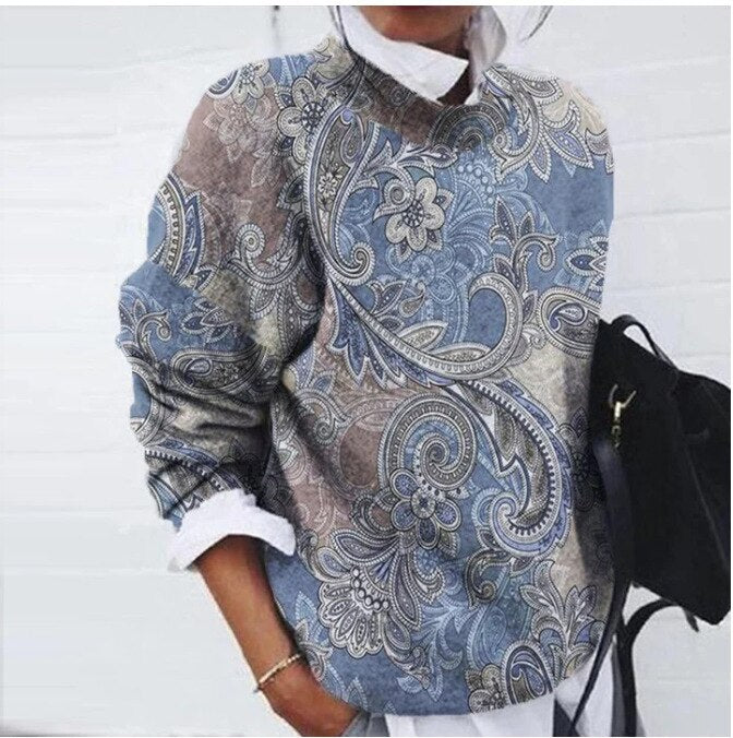 Pull Femme Floral Doux et Coloré
