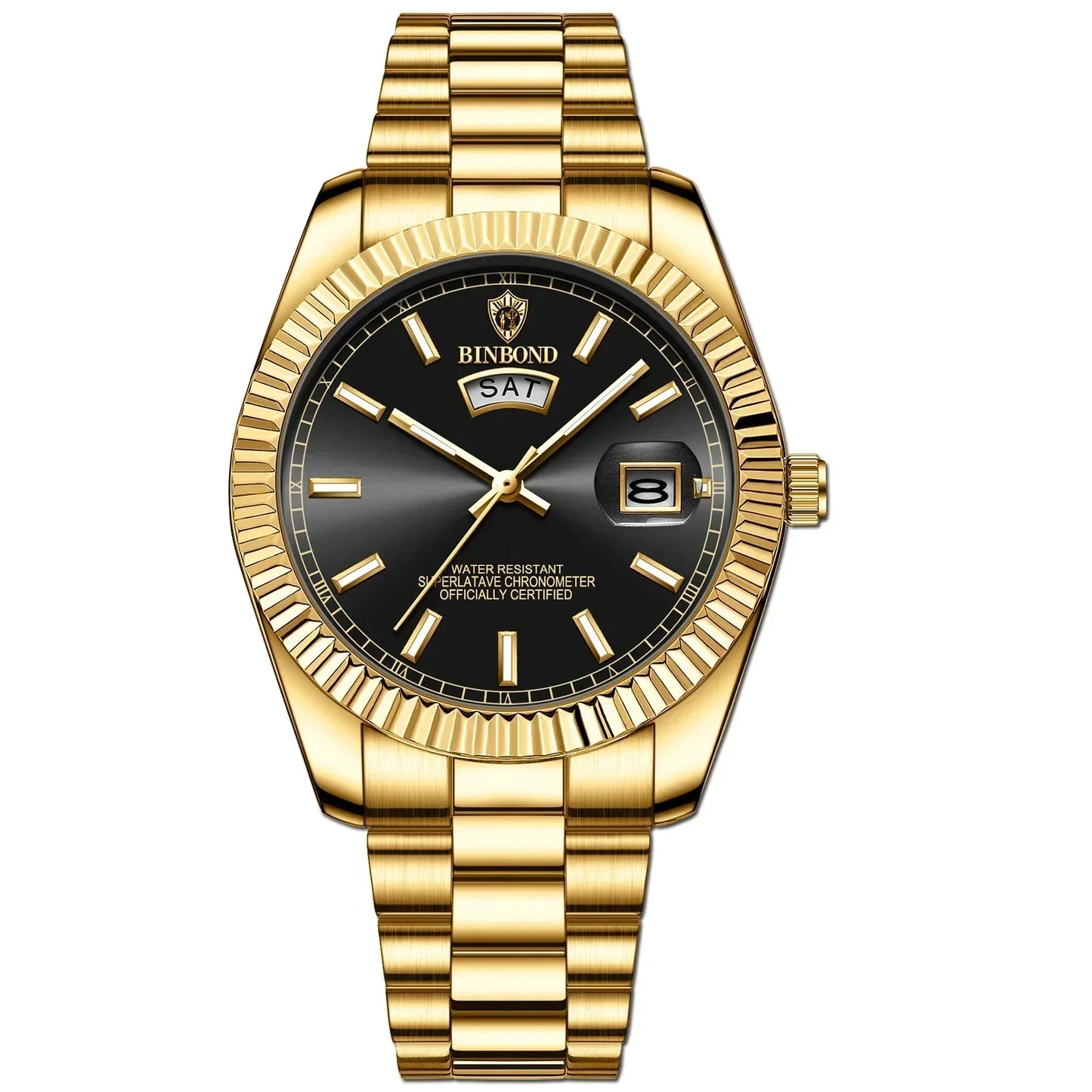 Montre Homme Acier Inoxydable Date