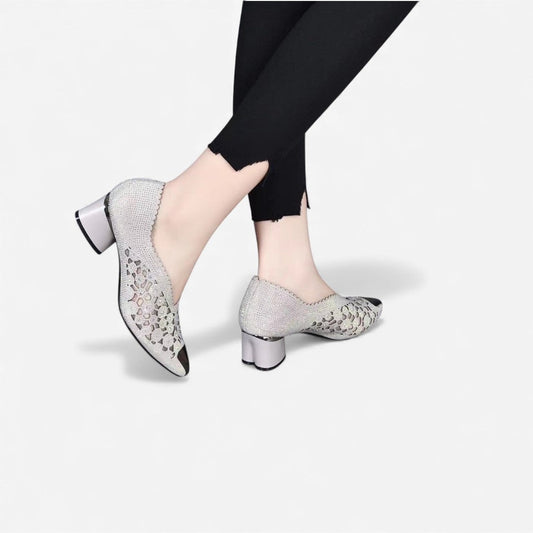 Arlina - Chaussures Femme Élégantes en Dentelle - LuxeStyle