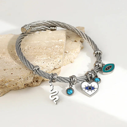 Bracelet Protège-Œil Élégant Cristal