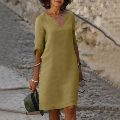 Wendy™ – Robe Longue Femme Élégante et Confortable pour le Printemps