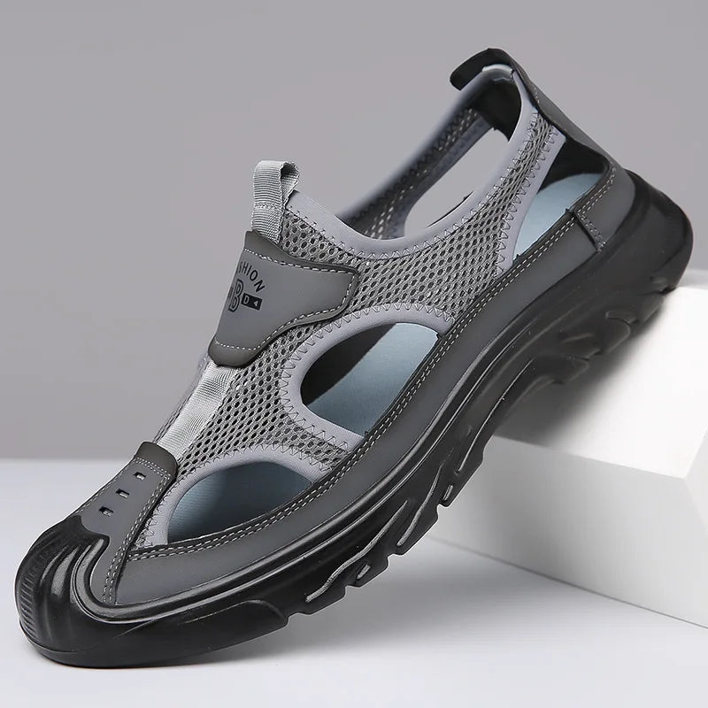 TerraFlex™ – Sandales Homme Respirantes en Maille Légère Confort Durable