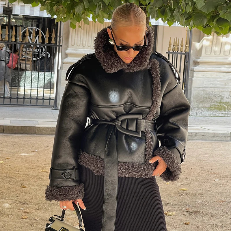 Veste Zippée Chaude Hiver pour Femme - LuxeStyle