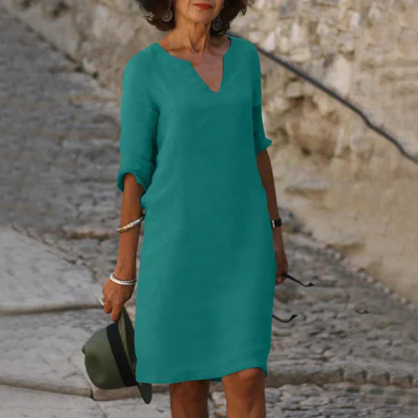 Wendy™ – Robe Longue Femme Élégante et Confortable pour le Printemps