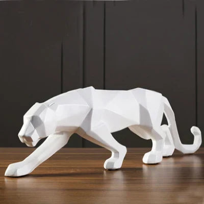 Statue de panthère - Décoration murale animalière stylée - BlxckFR