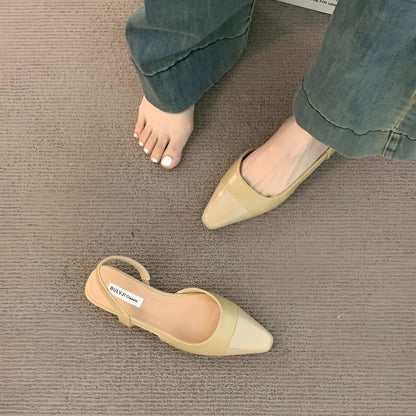 Chaussures Féminines Élégantes à Talon Plat