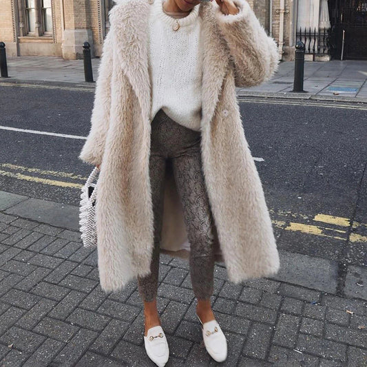 Manteau Hiver Long Étanche pour Femme - LuxeStyle