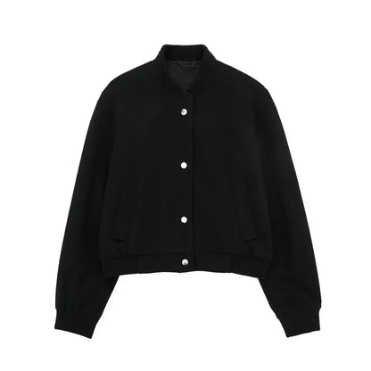 Veste Bomber Courte Et Stylé Pour Femme | Chaude