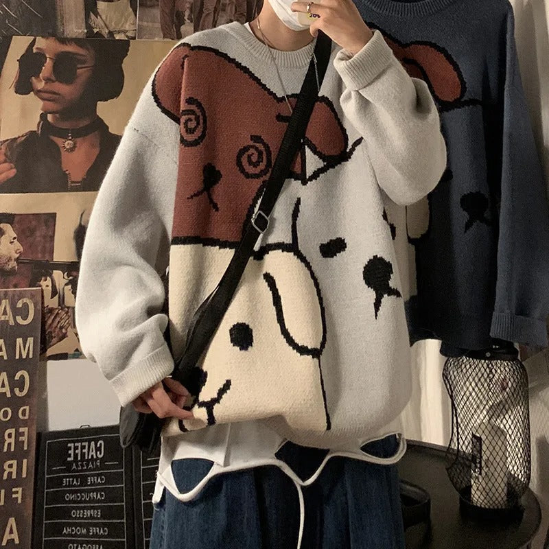 Pull Classique Relâché Pour Homme