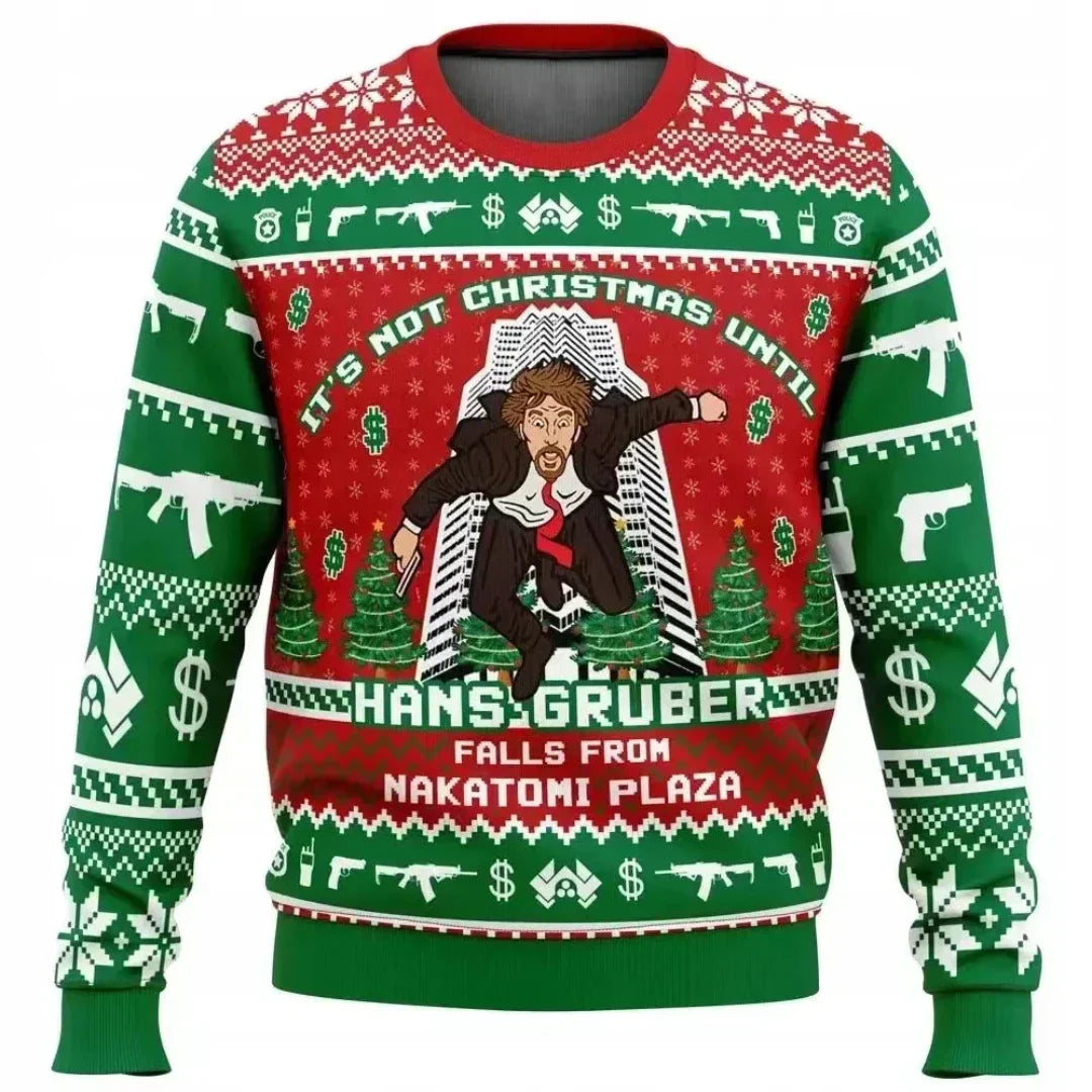 Pull D’Hiver De Noël Pour Homme | Manches Longues