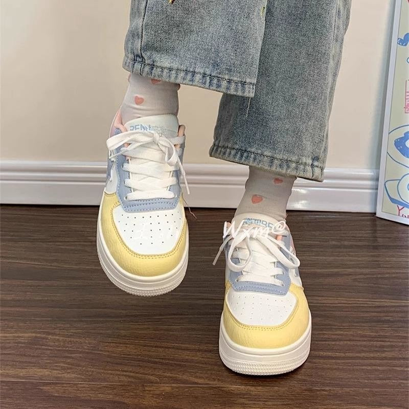 Baskets Colorées Confortables Toute la Journée - LuxeStyle