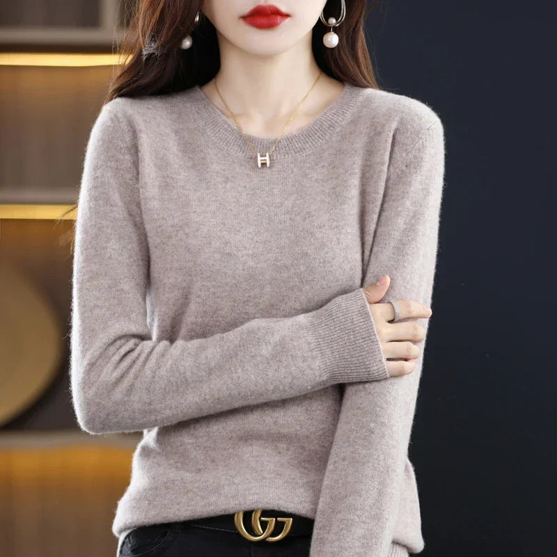 Cardigan En Cachemire Col V Pour Femme | Hiver