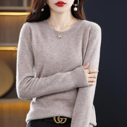 Cardigan En Cachemire Col V Pour Femme | Hiver