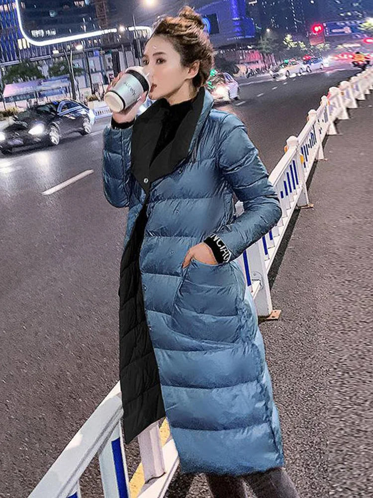 Veste Douillette Légère pour Femme avec Fermeture Éclair