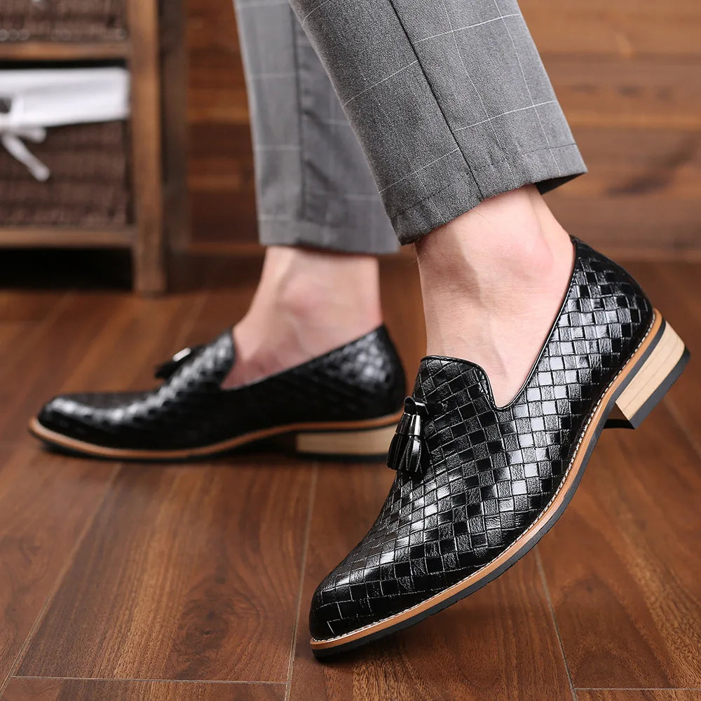 Chaussures De Mariage Mocassins Élégants Pour Homme - luxestyle
