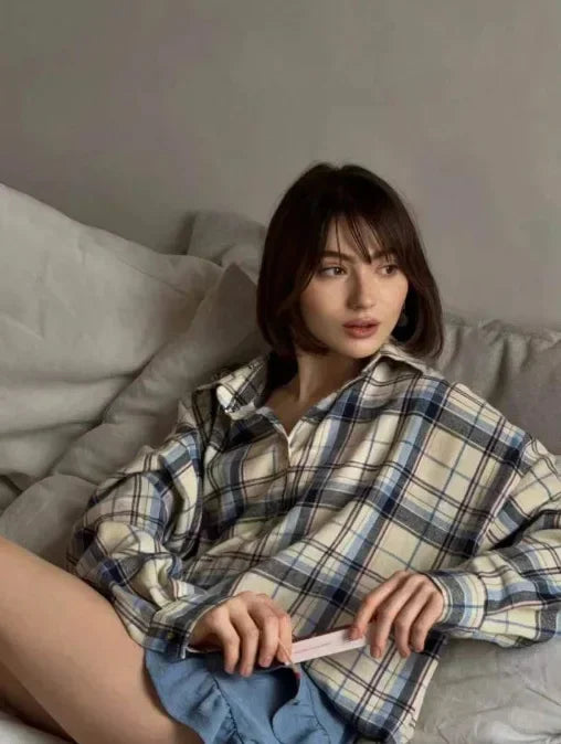 Chemise Flanelle Douce et Chaleureuse pour Hiver