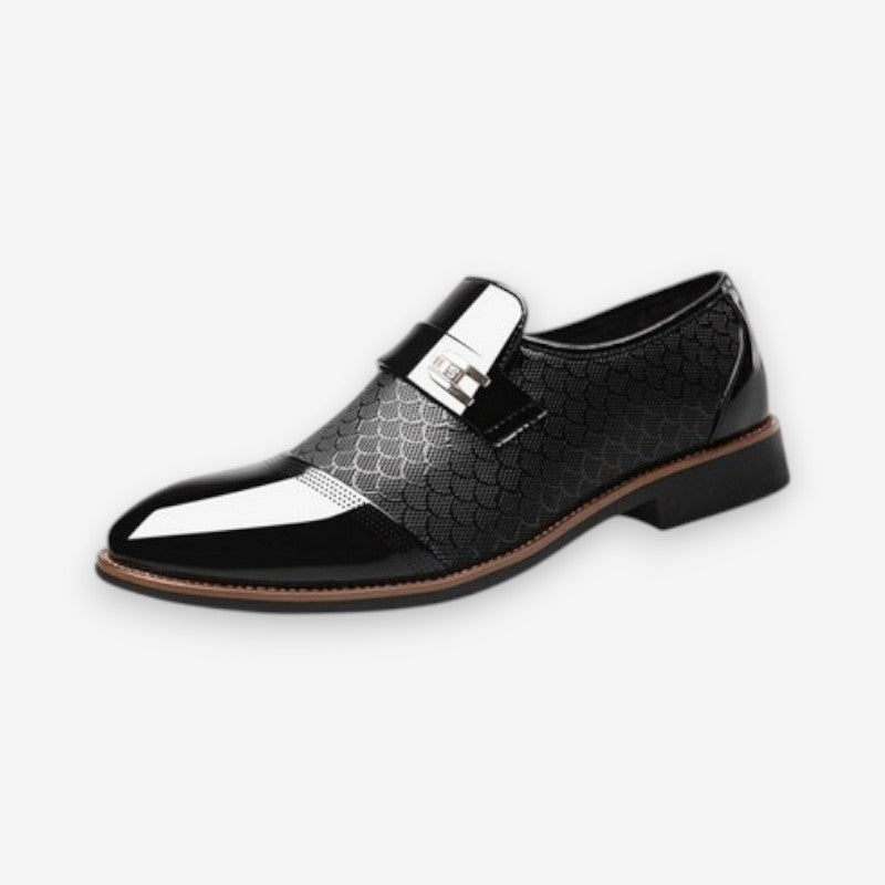 Chaussures Élégantes Pointues à Lacets Semelle Gommée - LuxeStyle