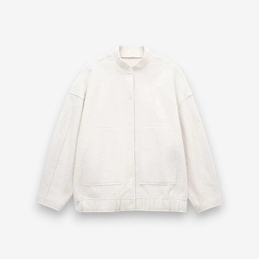 Veste bomber femme élégante et ajustée - LuxeStyle