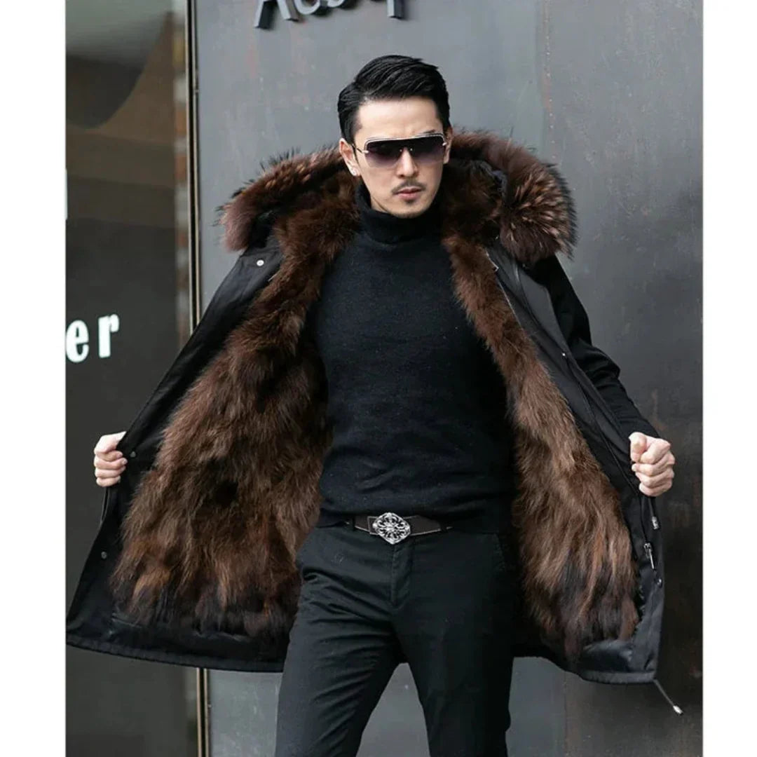 Doudoune Hivernale Homme avec Capuche Chaude