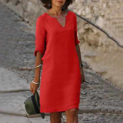 Wendy™ – Robe Longue Femme Élégante et Confortable pour le Printemps