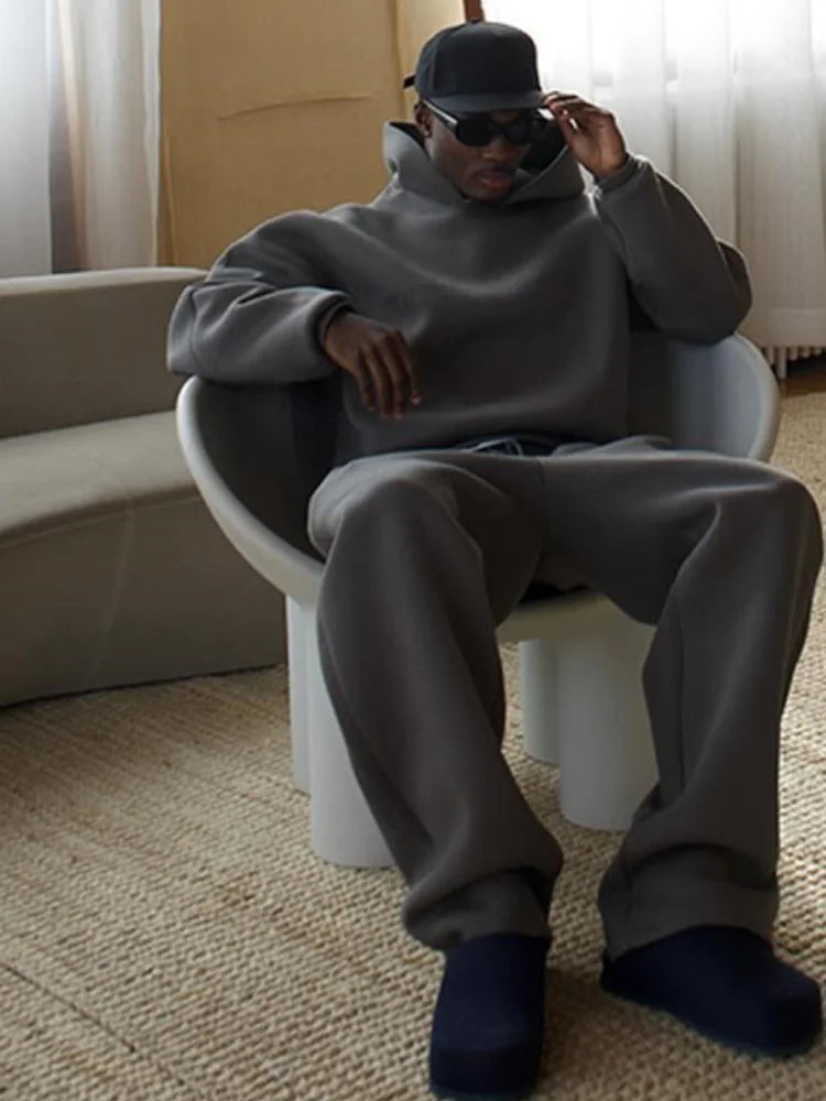 Tenue Casual Hiver pour Homme avec Sweat et Pantalon
