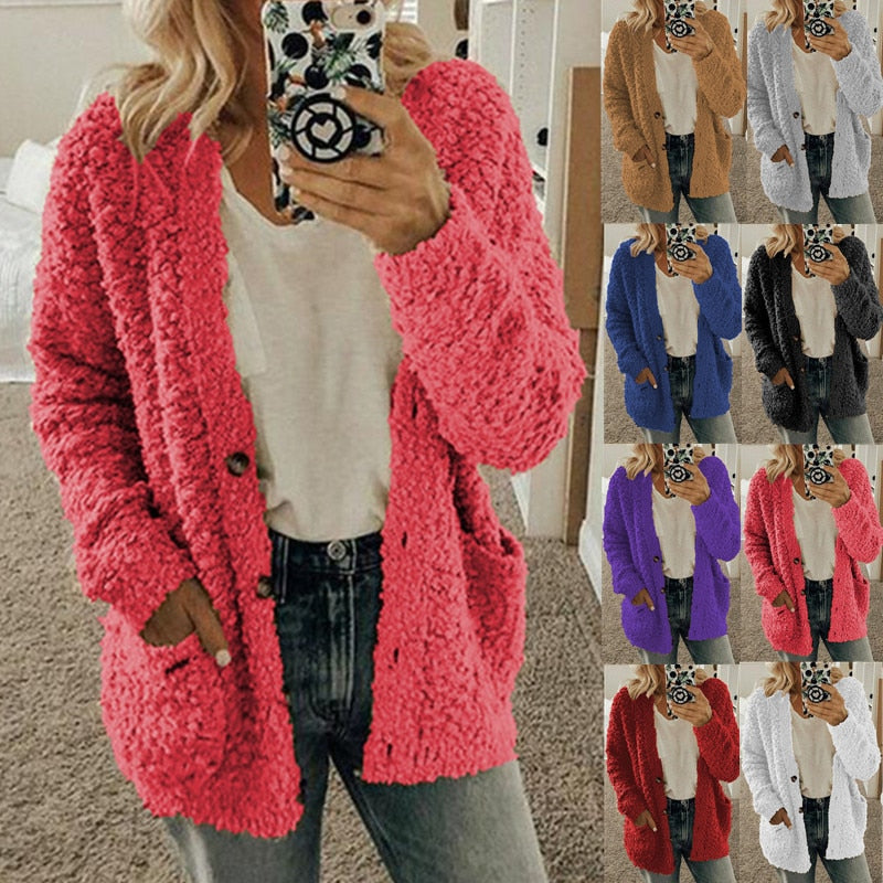 Veste Hivernale Femme – Douillette, Chaud & Chic avec Capuchon - LuxeStyle