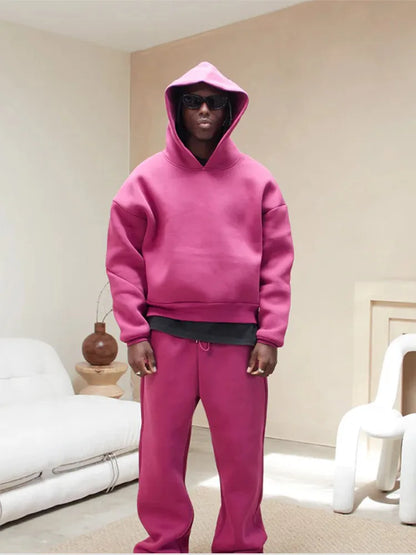 Tenue Casual Hiver pour Homme avec Sweat et Pantalon