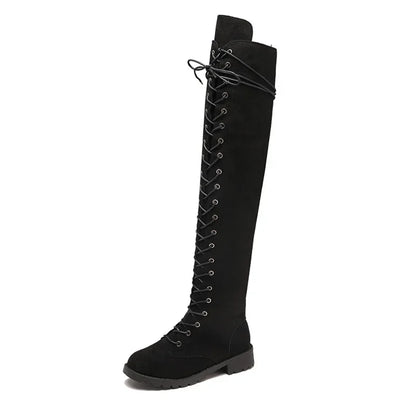 Bottes Haut Genou Élégantes pour Femmes