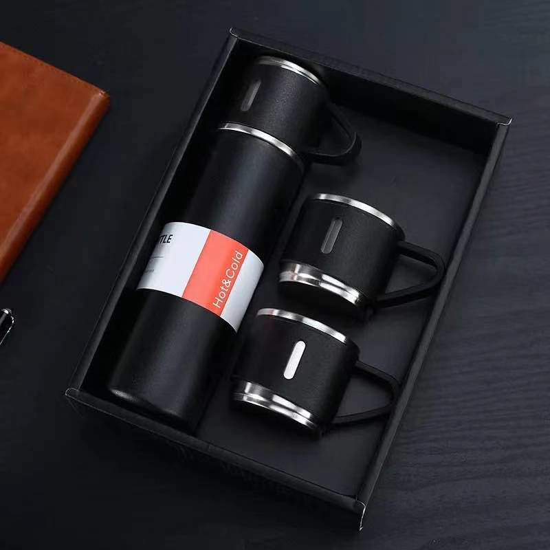 Thermos de Voyage Isolé avec Gobelet Intégré