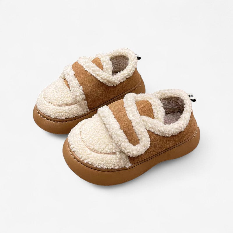Bottines Hivernales Chaussures Fourrées et Semelle Grip