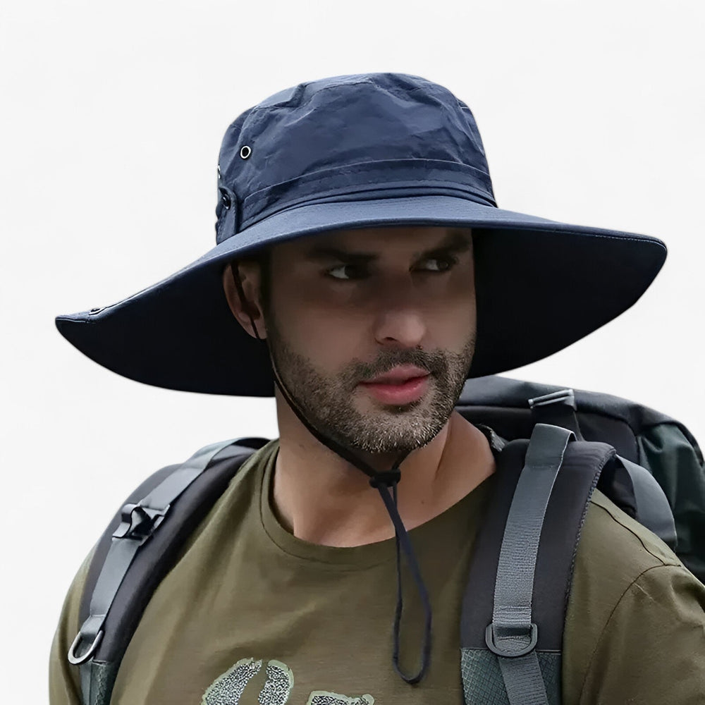 Chapeau de Soleil Élégant avec Protection Solaire