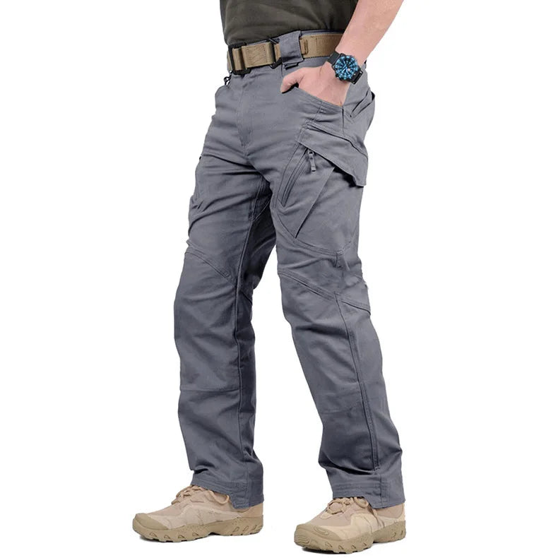 Pantalon Cargo Militaire pour Homme - Pantalon Hiking Polyvalent Respirant