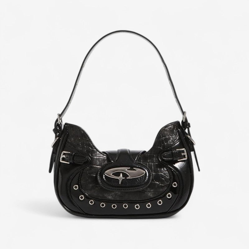 Sac à Main Chic avec Banderole Adjustable et Fermeture Éclair - LuxeStyle