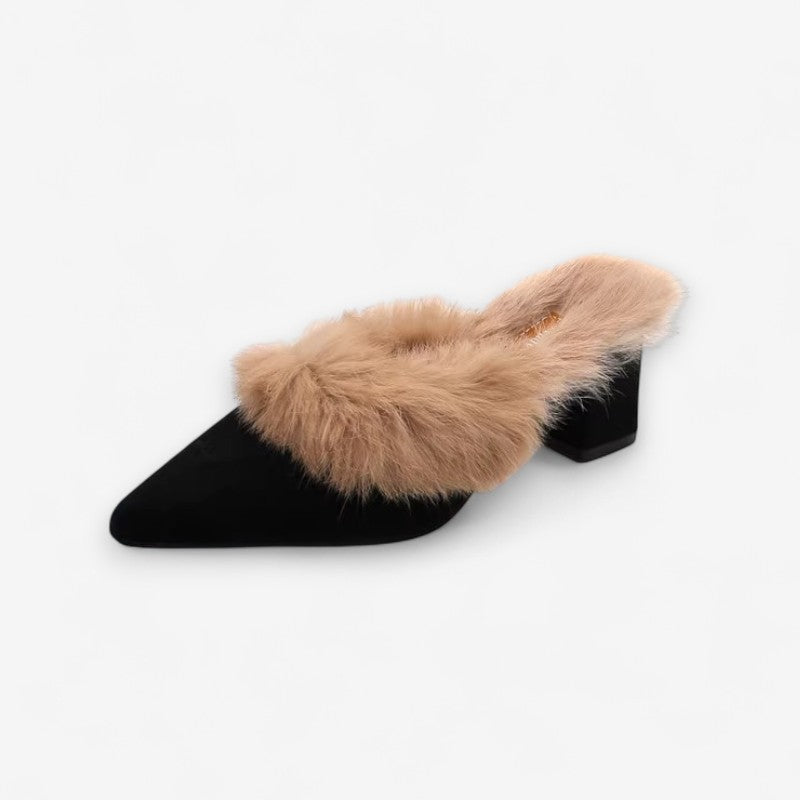 Chaussons Élégants à Talon Plat et Bout Pointu