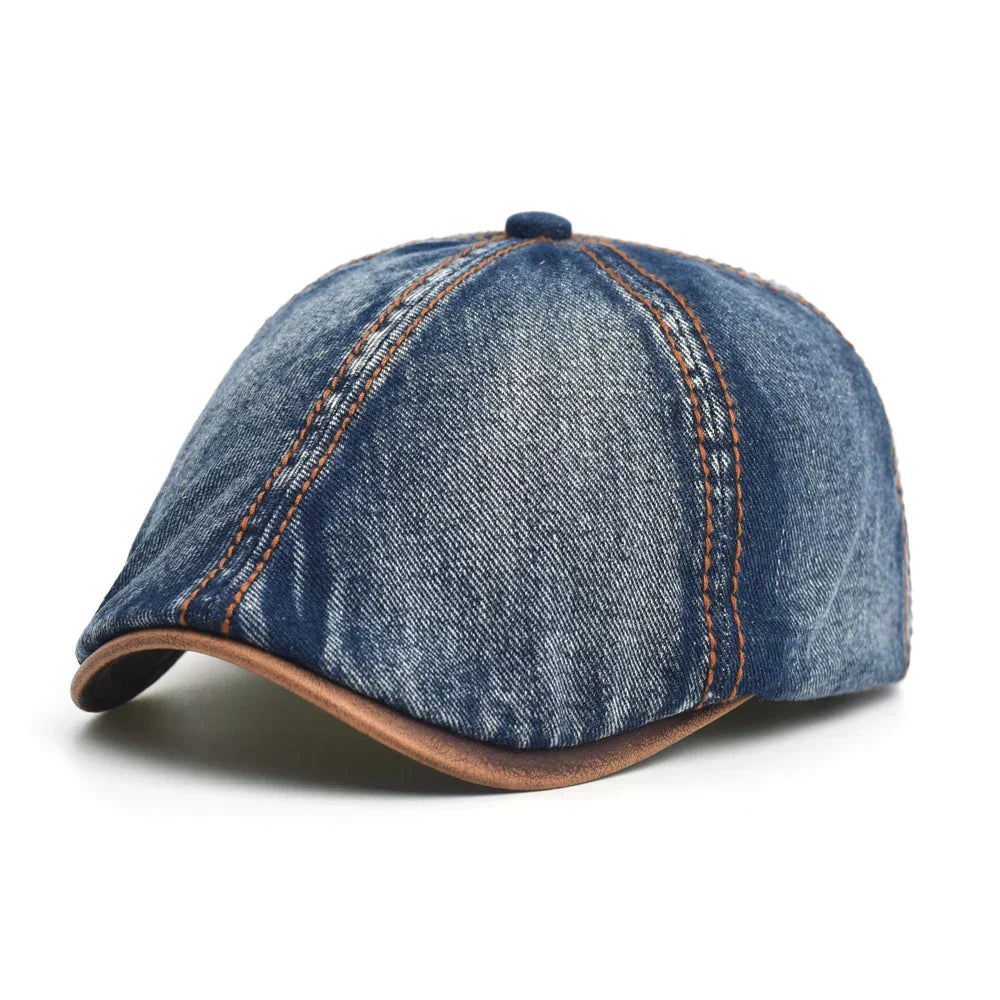 Casquette Classique pour Homme avec Visière Souple