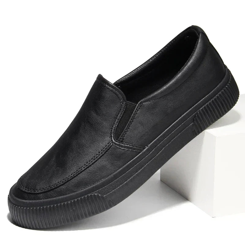 CuirFlex™ – Mocassins Hommes Cuir Élégant Confort Supérieur et Durable