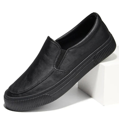 CuirFlex™ – Mocassins Hommes Cuir Élégant Confort Supérieur et Durable